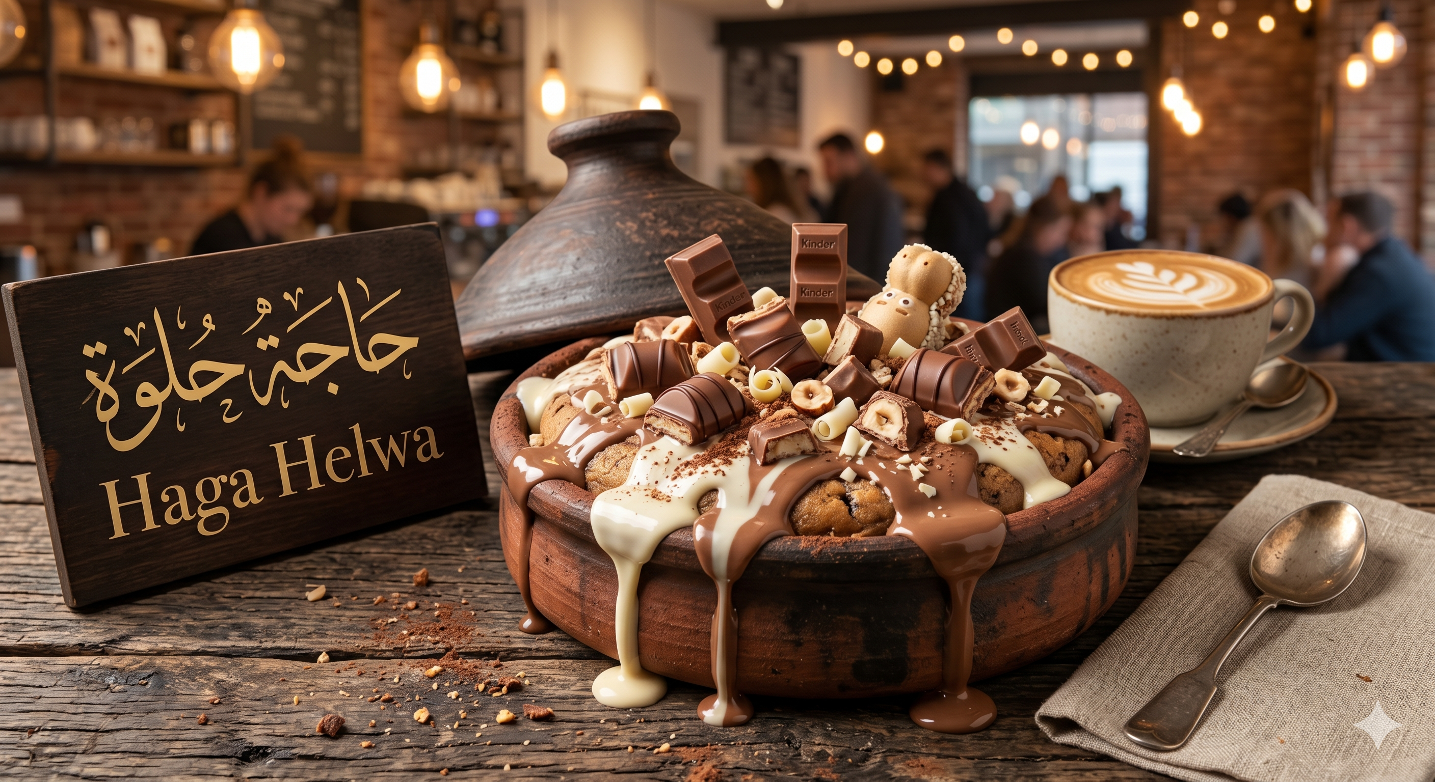 طاجن كريمة كيندر