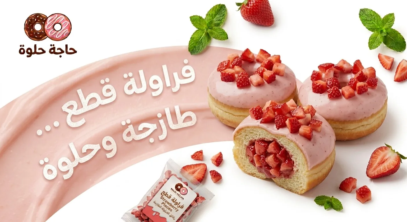 صورة بامبوليني فراولة قطع